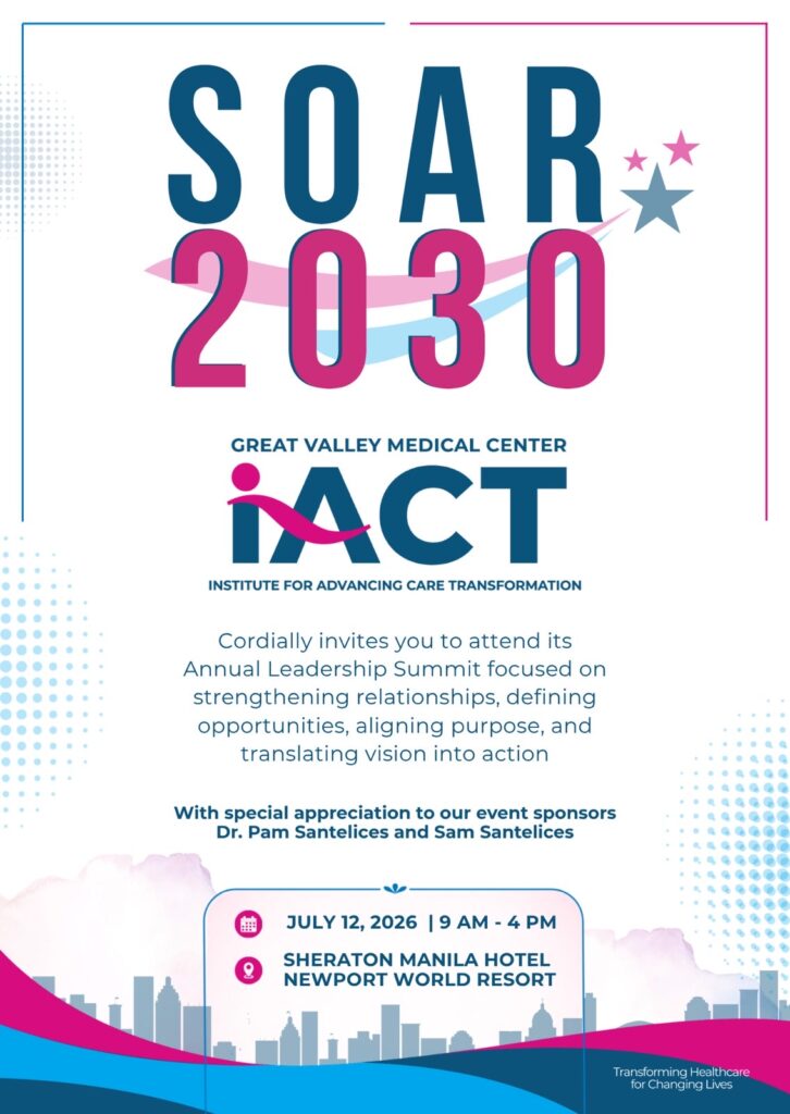 Official i-ACT SOAR 2030 June 2026 event poster