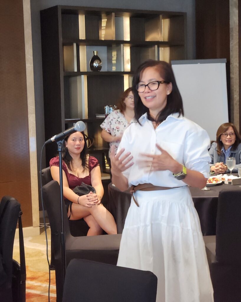 Participant addressing the SOAR 2030 leadership group